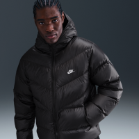 Nike Windrunner-dunjakke til mænd - sort