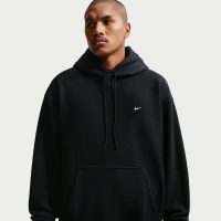 Nike Solo Swoosh-hættetrøje til mænd - sort
