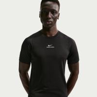 Kortærmet Nike Pro Dri-FIT-træningsoverdel til mænd - sort