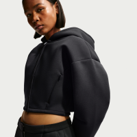 Nike -jakke med lynlås til kvinder - sort