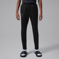 Maskinstrikkede Paris Saint-Germain Strike Fourth Jordan Dri-FIT-fodboldbukser til større børn - sort