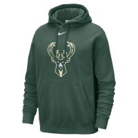 Milwaukee Bucks Club Nike NBA-hættetrøje til mænd - grøn