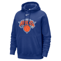 New York Knicks Club Nike NBA-hættetrøje til mænd - blå