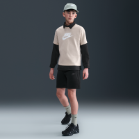 Nike Tech Fleece-shorts til større børn (drenge) - sort