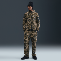 Nike Tech-camobukser i fleece med åben kant til mænd - brun