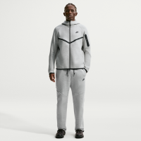 Nike Tech-fleecebukser med åben kant til mænd - grå