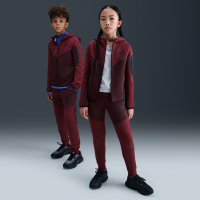 Nike Tech Fleece-joggers til større børn - rød