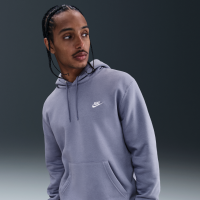 Nike Club-pulloverhættetrøje i fleece til mænd - blå
