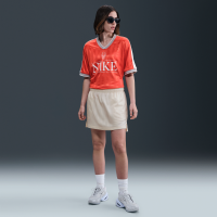 Nike -nederdel med jacquard-striber til kvinder - brun