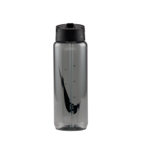 Nike Recharge Tritan-flaske med sugerør (710 ml) - grå