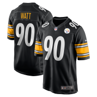 NFL Pittsburgh Steelers (T.J. Watt)-spillertrøje til mænd - sort