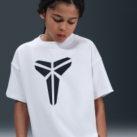 Kobe Dri-FIT Max90-T-shirt til større børn - hvid
