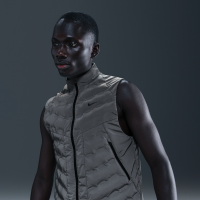 Nike Therma-FIT ADV-løbevest i reflekterende design til mænd - grå