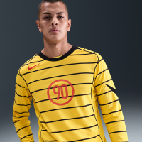 Langærmet Nike Total 90 Dri-FIT-fodboldtrøje til mænd - gul