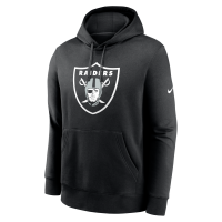 Las Vegas Raiders Nike NFL-hættetrøje til mænd - sort
