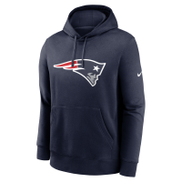New England Patriots Nike NFL-hættetrøje til mænd - blå