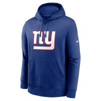 New York Giants Initial Home Sideline Nike NFL-hættetrøje til mænd - blå
