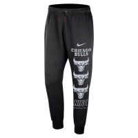 Chicago Bulls Courtside Nike NBA Club-joggers af fleece til mænd - sort