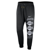 Los Angeles Lakers Courtside Nike NBA Club-joggers af fleece til mænd - sort