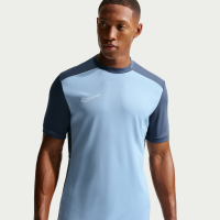 Kortærmet Nike Academy Dri-FIT-fodboldtrøje til mænd - blå