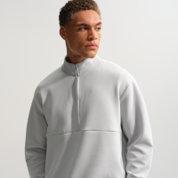 Nike 24.7 ImpossiblySoft Dri-FIT-trøje med 1/2 lynlås til mænd - grå