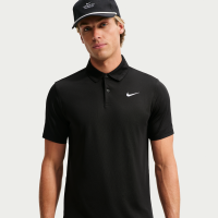 Nike Velocity Dri-FIT-golfpolo med logo på brystet til mænd - sort