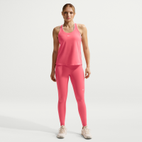 Nike Pro-leggings i fuld længde med mellemhøj talje til kvinder - Pink