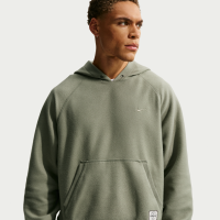 Nike N.A.C. Dri-FIT-træningshættetrøje i fleece til mænd - grøn