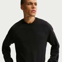 Langærmet Nike Primary NanoKnit Dri-FIT UV Protection Performance-top til mænd - sort