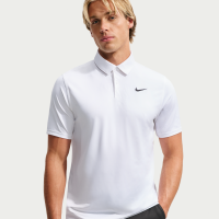 Nike Velocity Dri-FIT-golfpolo med logo på brystet til mænd - hvid