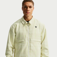 Nike Tartan løs golfjakke til mænd - hvid