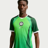 Nigeria 2026 Match Home Nike Aero-FIT Authentic-fodboldtrøje til mænd - grøn