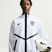 England Nike Dri-FIT Anthem-fodboldjakke til mænd - hvid