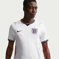 England National Team 2026 Stadium Home Nike Dri-FIT-fodboldtrøje til mænd - hvid