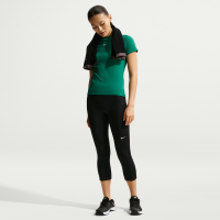 Ankellange Nike Pro-leggings med mellemhøj talje til kvinder - sort