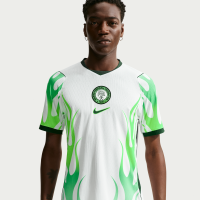 Nigeria 2026 Match Away Nike Aero-FIT Authentic-fodboldtrøje til mænd - hvid