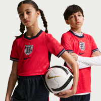 England National Team 2026 Stadium Away Nike Dri-FIT-fodboldtrøje til større børn - rød