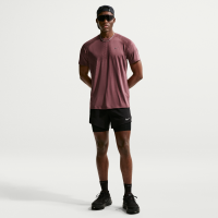 Nike Stride Dri-Fit-hybridløbeshorts til mænd (13 cm) - sort