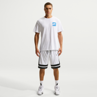 Nike Dri-FIT Game Classic-basketballshorts (25 cm) til mænd - hvid