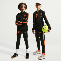 Maskinstrikket Holland Strike Nike Dri-FIT-fodboldtracksuit til større børn - sort