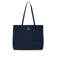 Jordan Monogram-mulepose i ruskind (17L) - blå