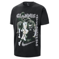 Giannis Antetokounmpo Nike NBA-T-shirt til mænd - sort