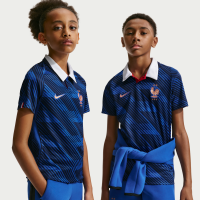 Frankrig National Team 2026 Stadium Home Nike Dri-FIT-fodboldtrøje til større børn - blå