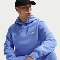 Nike Club-pulloverhættetrøje i fleece til mænd - blå