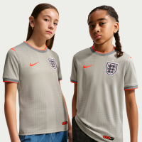 Kortærmet England x Palace-fodboldtrøje til større børn - grå