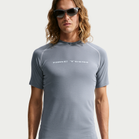 Kortærmet Nike Tech Dri-FIT-overdel til mænd - grå