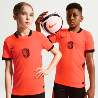 Holland National Team 2026 Match Home Nike Aero-FIT-fodboldtrøje til større børn - Orange