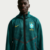 Brasilien Nike Dri-FIT Anthem-fodboldjakke til mænd - grøn