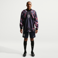 Maskinstrikkede England Strike Nike Dri-FIT-fodboldshorts til mænd - blå