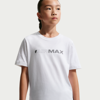 Nike Air Max-T-shirt til større børn - hvid
